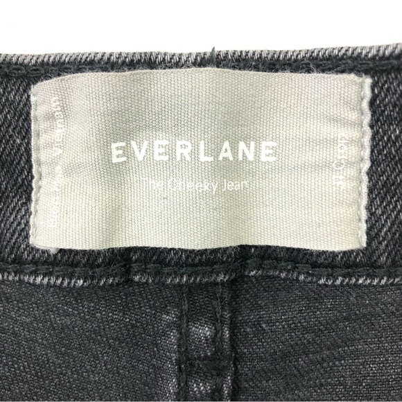 EVERLANE The Cheeky black Jean in coal 31” - Picture 10 of 15